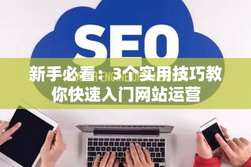 新手必看：3个实用技巧教你快速入门网站运营